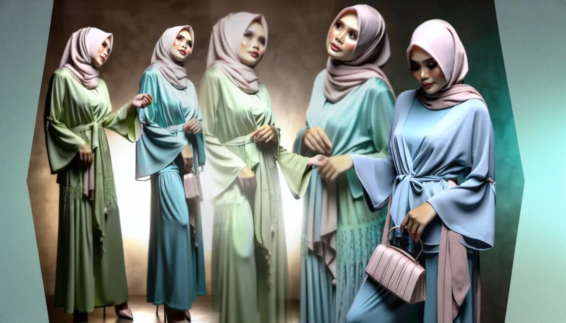 baju-lebaran-2026-tren-gamis-kaftan-set-tunik-celana-warna-viral